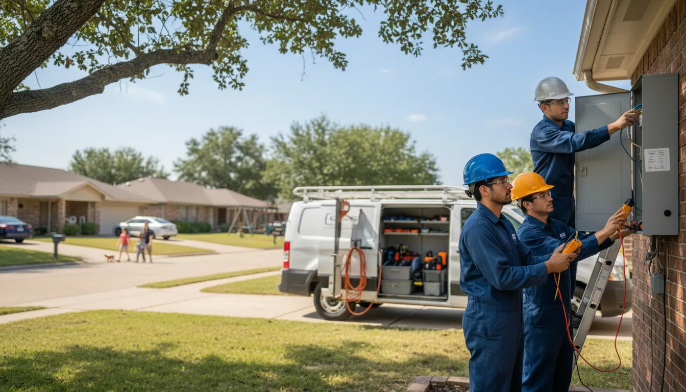 Certified electrician providing emergency electrical services in Red Bay, AL